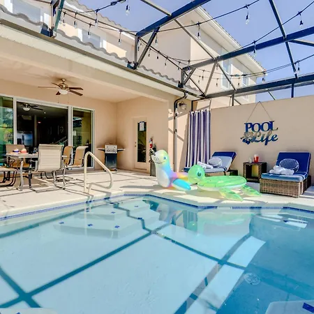 Luxury Family Villa 4 Bedroom With 3 King Beds & Pool Davenport Extérieur photo