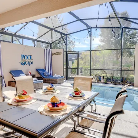 Luxury Family Villa 4 Bedroom With 3 King Beds & Pool Davenport Extérieur photo